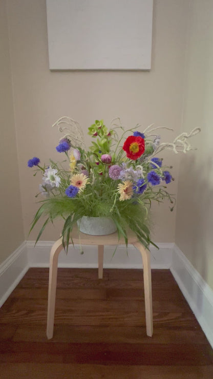 saturday flowers (arrangement)
